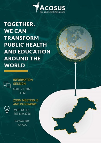 Session poster with details