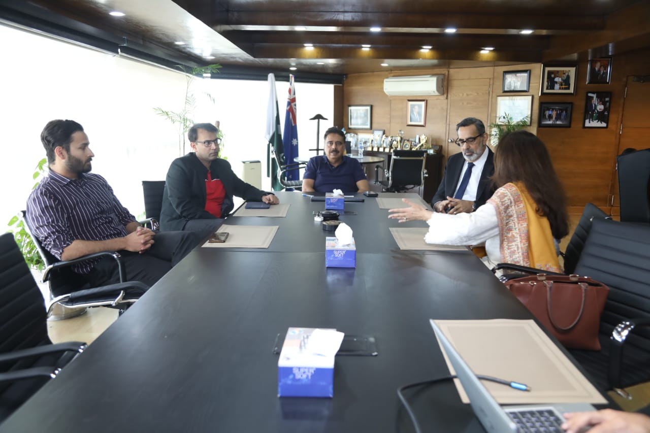 Lums Leadership visits Netsol