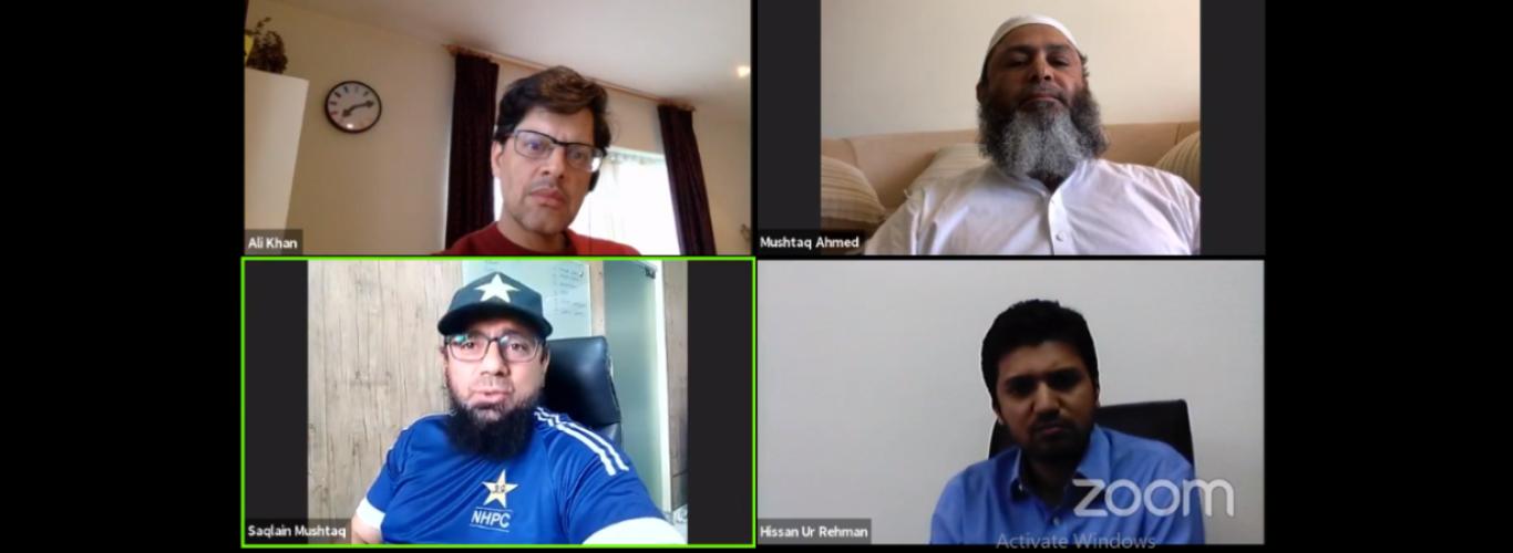 One of the most popular sessions at Homecoming 2021 was a live discussion on cricket with world-famous stars of the game, Mushtaq Ahmed and Saqlain Mushtaq.