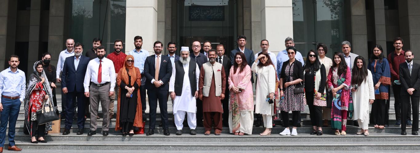 NEPRA Chairman and its CSR Award Winners Visit LUMS