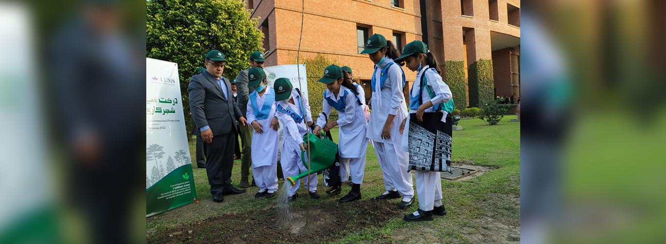 Promotion of Civic Engagement and Good Citizenship – Ismaili CIVIC Donates Trees To LUMS 