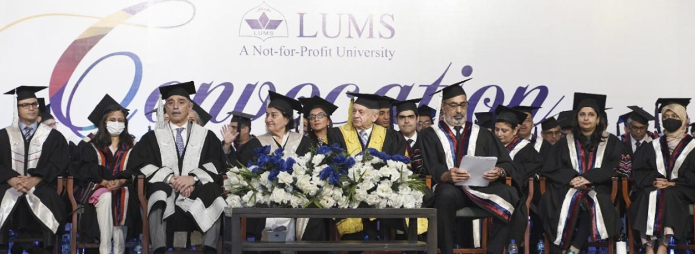 LUMS Celebrates the Commencement of the Class of 2022