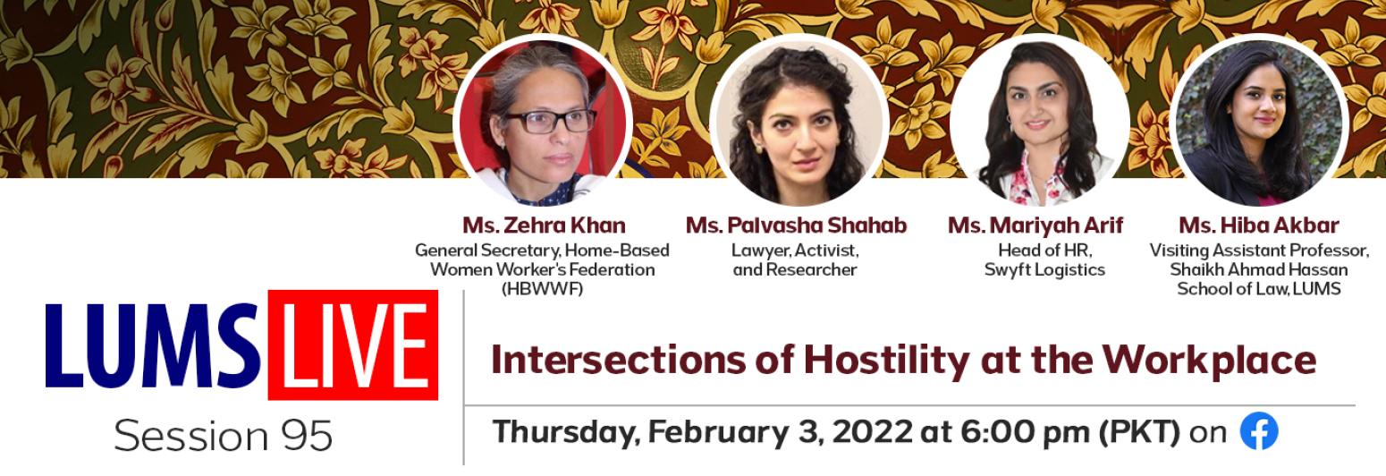Image of panelists with their designations and session name