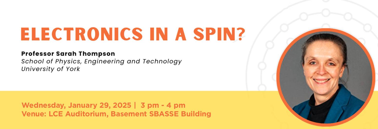 Electronics in a Spin?