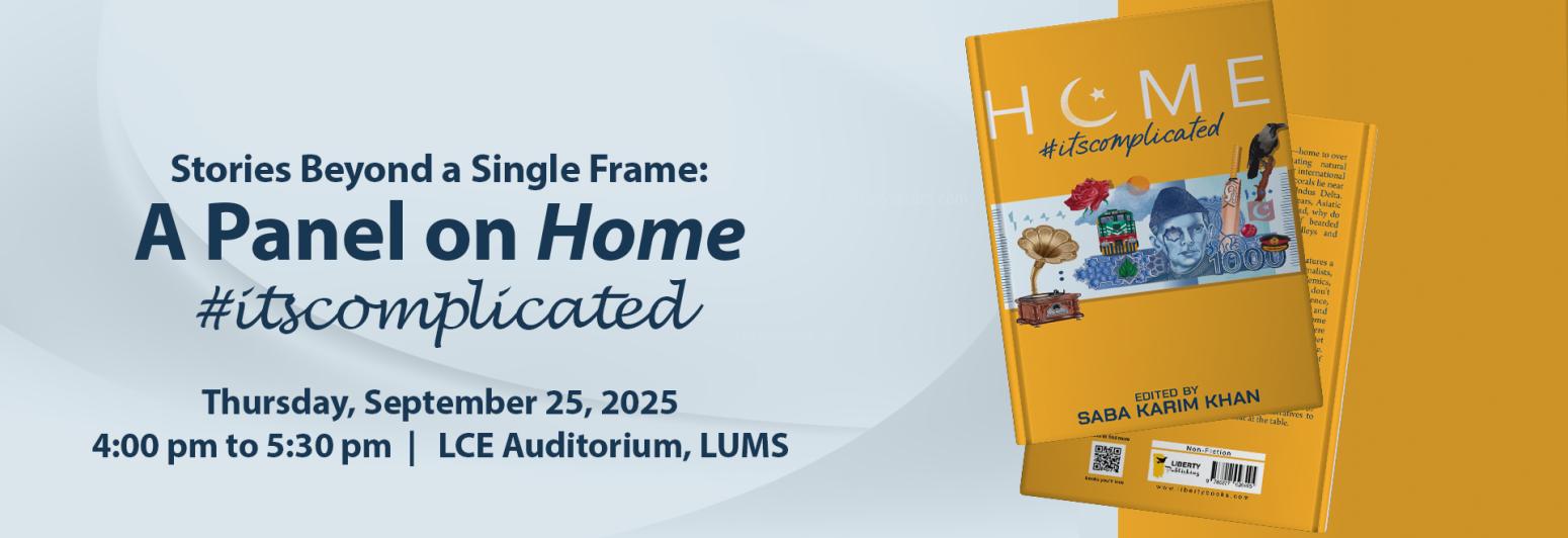 Stories Beyond a Single Frame: Book Panel on Home #itscomplicated