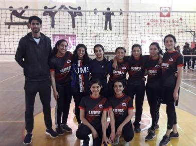 LUMS Female Volleyball Team Earns Laurels at National Tournament