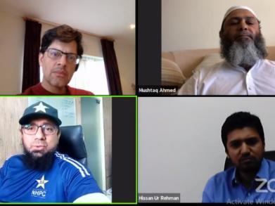 One of the most popular sessions at Homecoming 2021 was a live discussion on cricket with world-famous stars of the game, Mushtaq Ahmed and Saqlain Mushtaq.