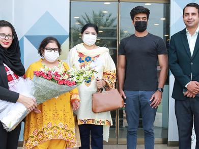 Group photo of LUMS and Superior University Representatives 