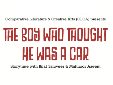 Storytime with Bilal Tanweer and Mahnoor Azeem!