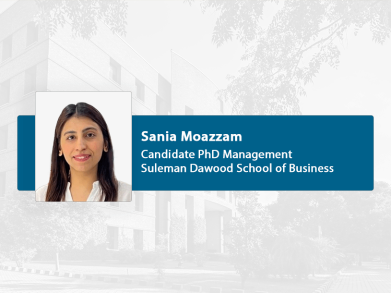 Public Defence of PhD Management Dissertation: Sania Moazzam